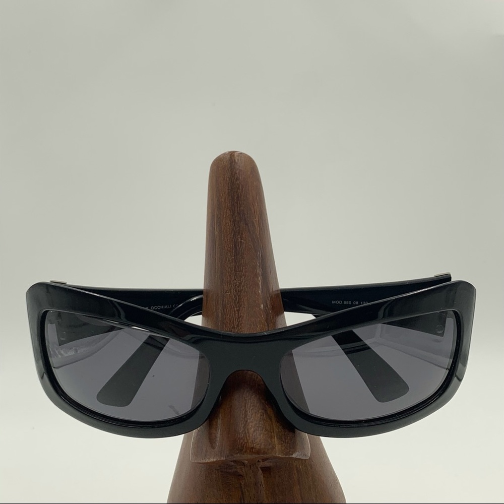 Link Mod.885 Black Oval Sunglasses Frames
